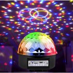 DP-51 HOPARLÖRLÜ DİSKO TOPU RENKLİ