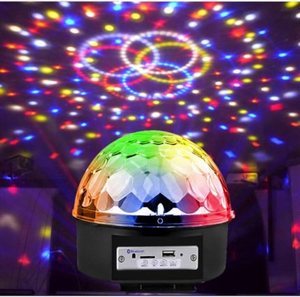 DP-51 HOPARLÖRLÜ DİSKO TOPU RENKLİ