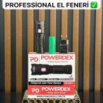 Profesyonel Şarjlı 20w 1200 Lümen El feneri Powerdex PD-4007