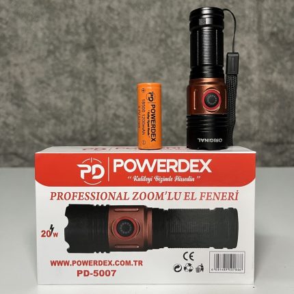 Mini Zoomlu  El Feneri Powerdex PD-5007