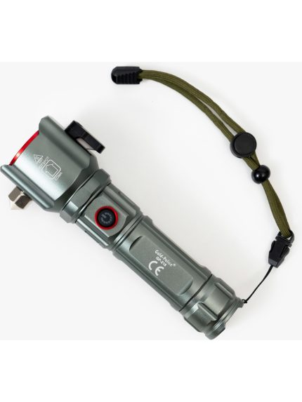 Acil Durum El Feneri Güçlü Tg LED Zoom Uzun Menzilli El Feneri 3000 Lümen Gold Police GP-218