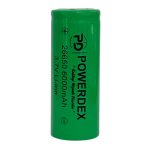 Powerdex 26650 3.7 Volt 4800 mAh Şarjlı Pil